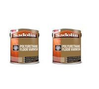 Sadolin Polyurethane Floor Varnish Gloss 5L Pack Of 2