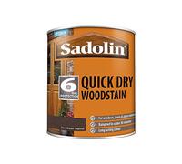 Sadolin Quick Drying Woodstain 1 litre Std Colour - Jacobean Walnut