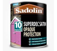 Sadolin Superdec Opaque Wood Protection Black Satin 2.5 litre