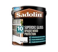 Sadolin Superdec Gloss 5lt Super White by Sadolin