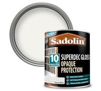 Sadolin Superdec Opaque Wood Protection Super White Gloss 1 litre