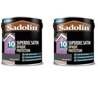 Sadolin Superdec Opaque Wood Protect Anthracite Grey 2.5L Pack Of 2