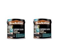 Sadolin Superdec Opaque Wood Protect Black Gloss 1L Pack Of 2