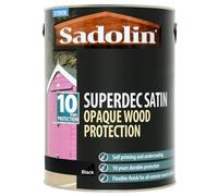 Sadolin Superdec Opaque Wood Protect Black Satin 5L