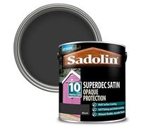 Sadolin Superdec Opaque Wood Protection Black Satin 2.5 litre
