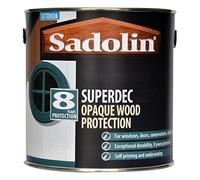 Sadolin Supedec Opaque Wood Potection Supe White Gloss 5 lite SAD5028852