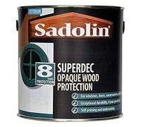 Sadolin 5028853 Superdec Opaque Wood Protection Black Gloss 1 Litre Sad5028853