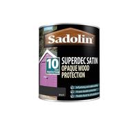 Sadolin Superdec Satin Black 1L