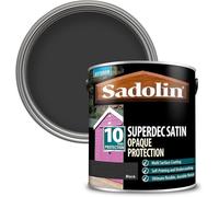 Sadolin Superdec Opaque Wood Protection Black Satin 2.5 litre