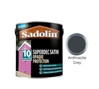 Sadolin Superdec Satin Opaque Wood Protection - Anthracite Grey - 1L