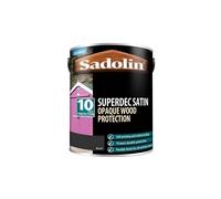 Sadolin Superdec Satin Opaque Wood Protection Black 5L