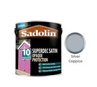 Sadolin Superdec Satin Opaque Wood Protection - Silver Coppice - 5L