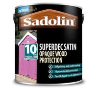 Sadolin Superdec Satin Opaque Wood Protection Super Walnut 2.5L