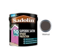 Sadolin Superdec Satin Opaque Wood Protection - Walnut - 2.5L