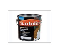 Sadolin 5028826 Superdec Opaque Wood Protection Super White Satin 2.5 Litre