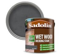 (Grey Slate) Sadolin Wet Wood Deck Stain - 2.5 L