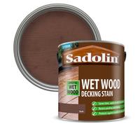 Sadolin Wet Wood Decking Stain - Teak - 2.5L