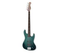Sadowsky MetroExpress 21-Fret Vintage M/J Bass, 4-String Solid Sherwood Green Metallic High Polish