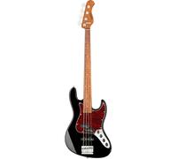 Sadowsky MetroExpress Hybrid P/J Bass Morado Solid Black High Polish electric bass guitar with gig bag