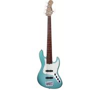 Sadowsky MetroExpress Vintage J/J Bass Morado Solid Sage Green Metallic 5-String Electric Bass Guitar