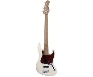 Sadowsky MetroExpress Vintage J/J Bass Roasted Maple Solid Olympic White 5-String Bass Guitar