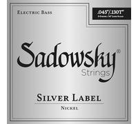 Sadowsky Silver Label Bass String Set, Nickel, Taperwound, Long Scale (34 Inches) - 5-String, .045-.130