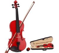 SADPRKR 1/4 Violin Set Full Size Fiddle for Kids Beginners Students with Hard Case, Rosin, Bow