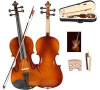 SADPRKR 3/4 beginner violin full size violin, violin beginner set violin string instrument violin beginner