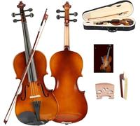 SADPRKR 3/4 beginner violin full size violin, violin beginner set violin string instrument violin beginner