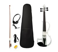 SADPRKR 4/4 electronic silent violin and arcuate earphones, loose, with portable bag, headphones, suitable for beginners