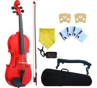SADPRKR 4/4violin advanced violin set, suitable for beginners, adults, and children, handcrafted student beginner violin.