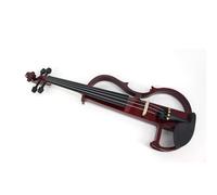SADPRKR adult electronic violin red, blue, and black, professional performance of electronic violin