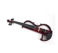 SADPRKR adult electronic violin red, blue, and black, professional performance of electronic violin