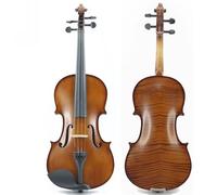 SADPRKR Beginner violin practice with tiger skin pattern solid wood for violin practice