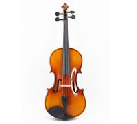 SADPRKR Bright single board pattern practice violin with box and bow rosin