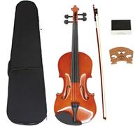 SADPRKR Bright Violin Basswood Panel North Side Panel White Wood Fingerboard Special Violin For Beginners Students