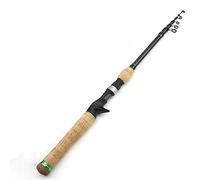 SADPRKR Carbon shrinkage road sub-rod lengthened cork handle super hard European and American popular bass blackfish fishing rod