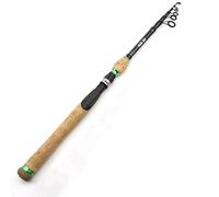 SADPRKR Carbon shrinkage road sub-rod lengthened cork handle super hard European and American popular bass blackfish fishing rod