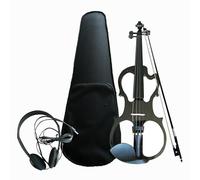 SADPRKR Full shot high-end performance of black electronic violin, electroacoustic violin, and other valuable instruments