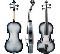 SADPRKR Full size acoustic violin with solid wood accessories, violin with carrying case, Brazilian wooden bow