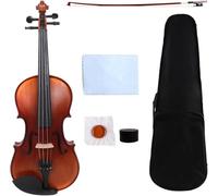 SADPRKR Full size viola accessory made of maple, spruce, and ebony, with a bow on the viola case