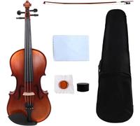 SADPRKR Full size viola accessory made of maple, spruce, and ebony, with a bow on the viola case