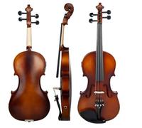 SADPRKR Guitarra acústica elétrica com caixa do cabo, EQ Under Saddle, transdutor Piezo, Ebony Fittings