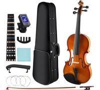 SADPRKR Handmade Junior Violin - Children Adult Advanced Violin Beginner - Preparing to Play Student Childrens Violin