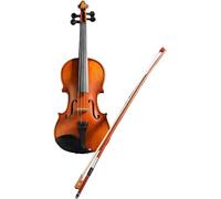 SADPRKR Handmade solid wood violin 4/4, 3/4, 1/2, 1/4, suitable for adult beginners and student violin sets