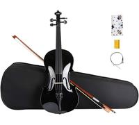 SADPRKR Handmade student soundtrack violin beginners bag, with bow, hard shell, spare strings, rosin