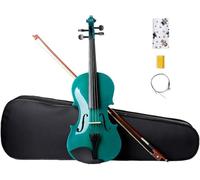 SADPRKR Handmade student soundtrack violin beginners bag, with bow, hard shell, spare strings, rosin