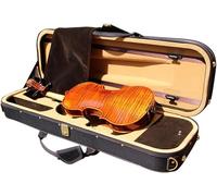 SADPRKR Handmade Tiger Skin Pattern Violin 4/4, 3/4, 1/2, 1/4 Suitable for Beginners, Students, Adults Student Violin Violins Kit