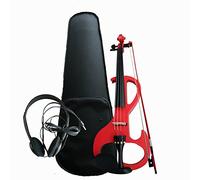 SADPRKR High end performance of red electronic violin, electroacoustic violin instrument