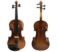 SADPRKR Korean semi matte solid wood violin with ebony accessories for manual practice violin